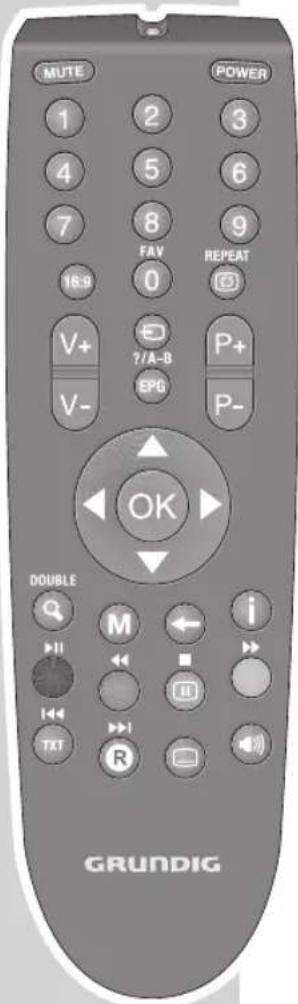 GRUNDIG Vision 2 22 2930 T - Ton aus- und einschalten - 1