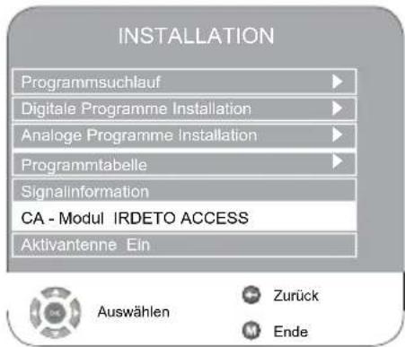 GRUNDIG Vision 2 22 2900 H - Zugangskontrolle für CA-Modul und Smartcard - 1