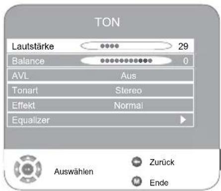 GRUNDIG Vision 2 22 2900 H - Ton-Einstellungen - 1