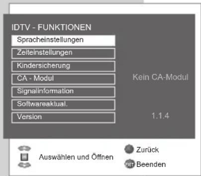 GRUNDIG Vision 2 22 2830 T - Sprachbezogene Einstellungen - 1