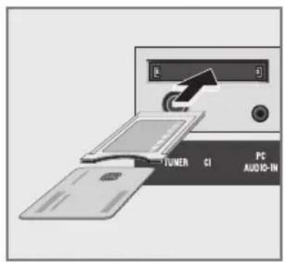 GRUNDIG Toronto 37 7830 T - Common Interface einschieben - 2