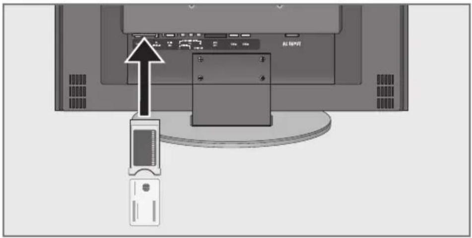 GRUNDIG Toronto 37 7830 T - Common Interface einschieben - 1