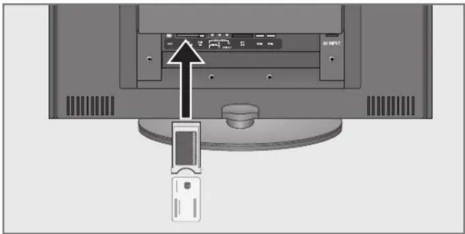 GRUNDIG Toronto 42 7830 T - Common Interface einschieben - 1