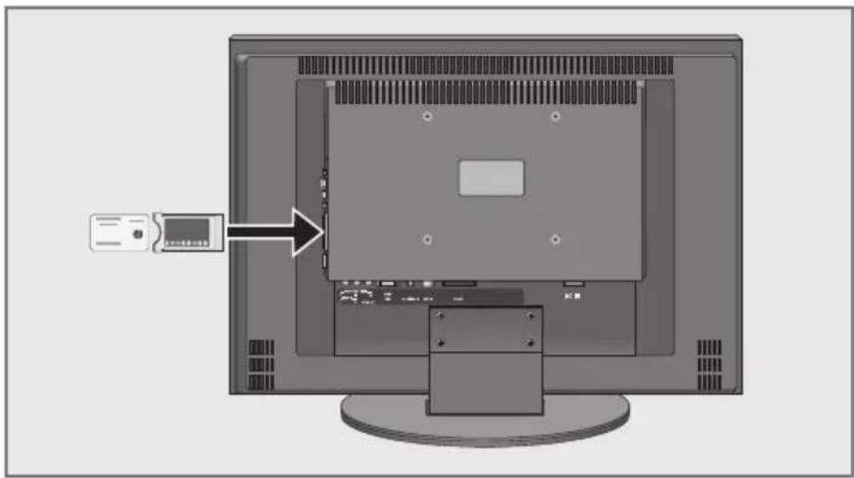 GRUNDIG Toronto 32 7931 T - CA-Modul einschieben - 1