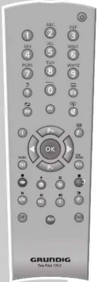 GRUNDIG Sedance 32 LXW 82 6610 SI - Ein-/ausschalten - 1
