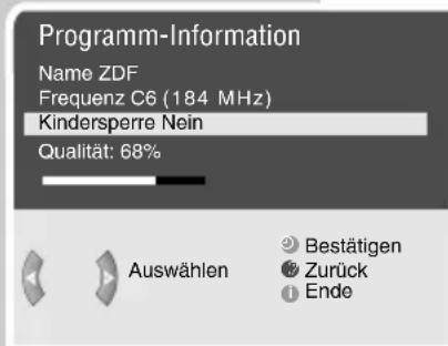 GRUNDIG Sedance 32 LXW 82 6610 SI - EINSTELLUNGEN - 1