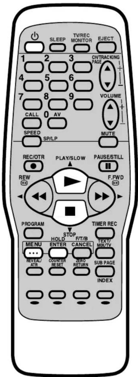 AKAI CTR21MTV - Sprache der Bildschirmanzeigen wählen / Gerät einschalten - 1