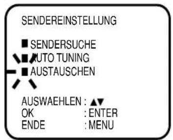 AKAI CTR21MTV - Programme sortieren - 3