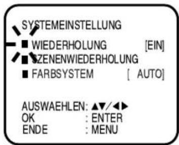AKAI CTR21MTV - MENU drücken. - 4
