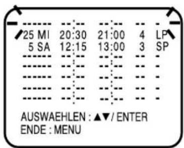 AKAI CTR21MTV - Timer löschen - 3