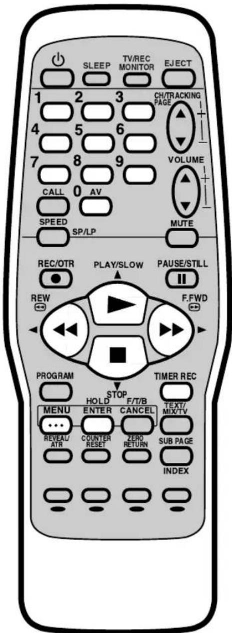 AKAI CTR21MTV - Beenden der Aufnahme - 3
