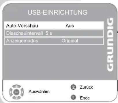GRUNDIG Vision 7 37 7975 T C - Automatische Vorschau einschalten - 1