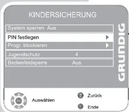 GRUNDIG Vision 7 37 7975 T C - KOMFORT-FUNKTIONEN - 1