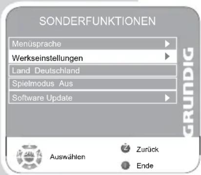 GRUNDIG Vision 6 42-6951 T - Spracheinstellungen - 2