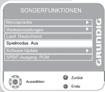 GRUNDIG Vision 6 42-6951 T - Fernsehgerät auf die Werkseinstellungen zurücksetzen - 1