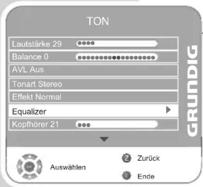 GRUNDIG Vision 6 42 6950 T - Equalizer - 1
