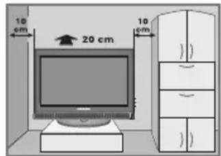 GRUNDIG Vision 6 42 6950 T - AUFSTELLEN UND SICHERHEIT - 1