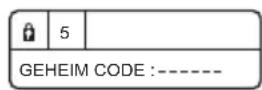 JVC HV32P37SUE - Drücken Sie die Taste ⓘ (Information) zur Anzeige von "GEHEIM CODE" (GEHEIM CODE-Eingabebildschirm) - 1