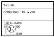 JVC AV32X25EK - Press the OK button to display the T-V LINK menu - 1