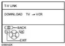 JVC AV32X25EK - Downloading data to a VCR - 1