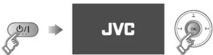 JVC LT-42DP8 - Start - 1