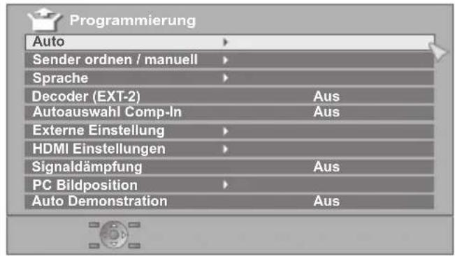 JVC LT-42DP8 - Programmierung - 1