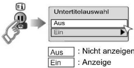JVC LT-42DP8 - Untertitel betrachten - 1