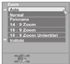 JVC LT-42DP8 - Seitenverhältnis wählen Zoom - 1