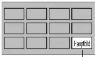 JVC LT-37DP8 - ■ Bei 12 Fenstern einen Analogsender wählen - 1