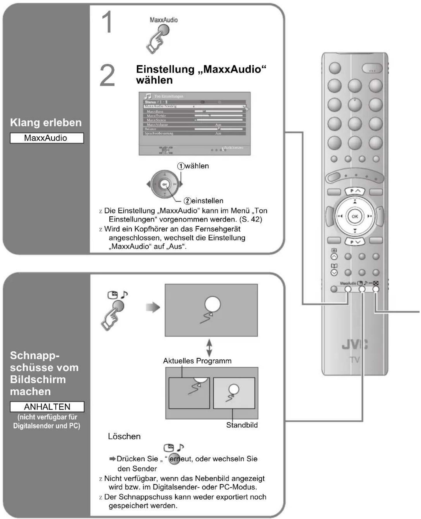 JVC LT-37DP8 - Nützliche Funktionen - 1