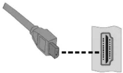 JVC LT-32R15BU - Seitlicher HDMI-Anschluss - 1