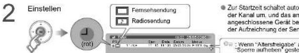 JVC LT-37DR7 - Verwenden der Timer-Aufnahme - 3