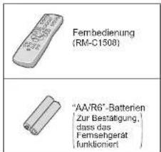 JVC LT-32EU80 - Das Fernsehgerät nicht alleine tragen! - 3