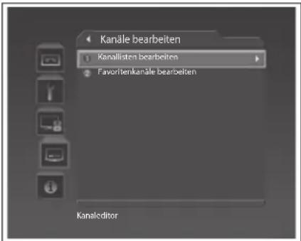 JVC LT-32DE9BU - Kanallisten bearbeiten - 1