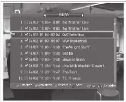 JVC LT-32DE9BU - VIDEO/AUDIO-Liste - 1
