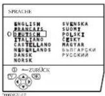 JVC LT-32C31BUE - SPRACHE - 1