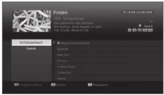 JVC LT-26DB1BU - Finden im TV-programmführer - 2