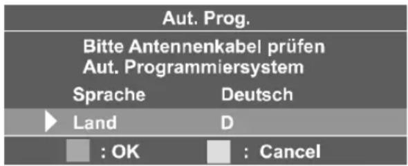 JVC LT-17C50BU - Erstes A.P.S. (Automatisches Programmiersystem) - 1