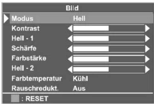 JVC LT-17C50BU - Einstellung des Modus - 1