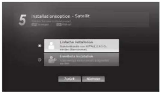 JVC LT-19DB1 - Installationsoption --- (nur für Satellitenkanäle) - 1