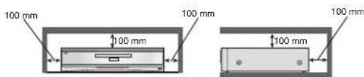 JVC PD-42V31 - Empfohlene Abstände - 2