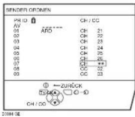 JVC PD-42V31 - Drücken Sie die grüne Taste, und starten Sie die Funktion EINFÜGEN - 1