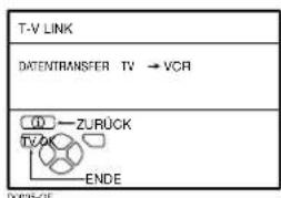 JVC PD-35D30ES - Drücken Sie die Taste OK zur Anzeige des Menüs T-V LINK - 1