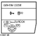 JVC PD-35D30ES - Wählen Sie KINDERSICHERUNG und drücken Sie dann die Taste 0 (AV) - 1