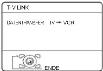 JVC PD-42B50 - Drücken Sie die Taste OK zum Aufrufen des T-V LINK-Menüs - 1