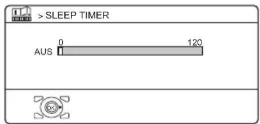 JVC PD-35B50 - Wählen Sie SLEEP TIMER. Drücken Sie dann die Taste OK oder ▶ - 1