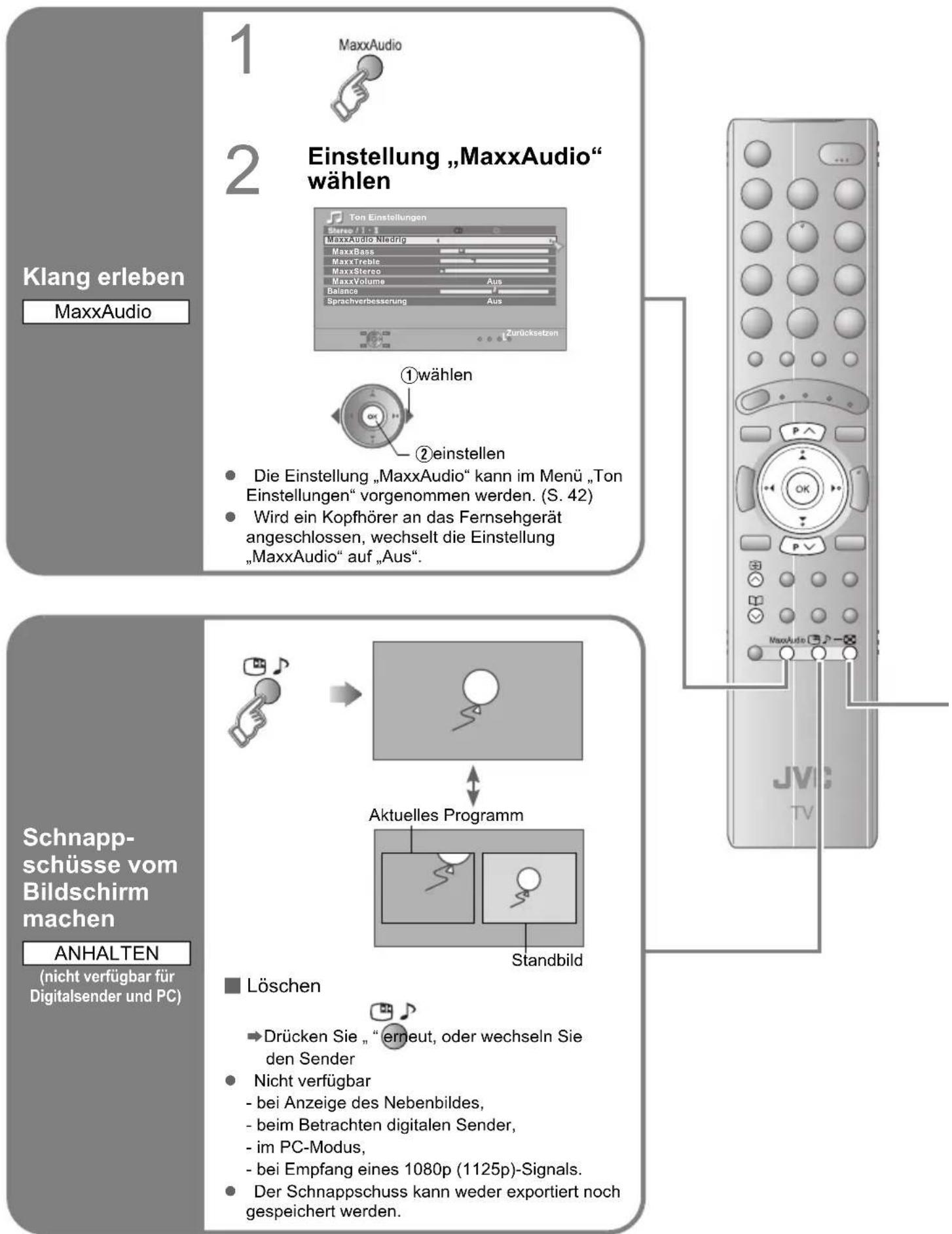 JVC LT-42DV8BG - Nützliche Funktionen - 1