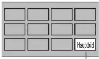 JVC LT-42DV8BG - ■ Bei 12 Fenstern einen Analogsender wählen - 1