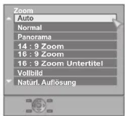 JVC LT-42DV8BG - Seitenverhältnis wählen - 1