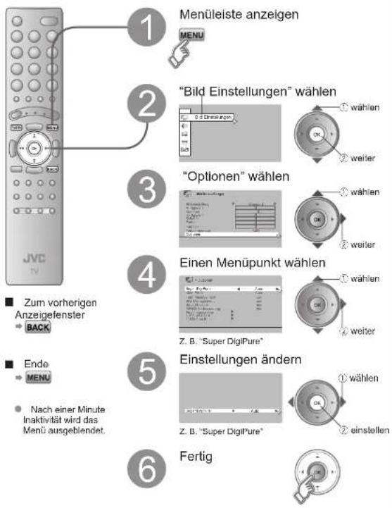 JVC LT-46DZ7BU - Erweiterte Bildeinstellungen - 1